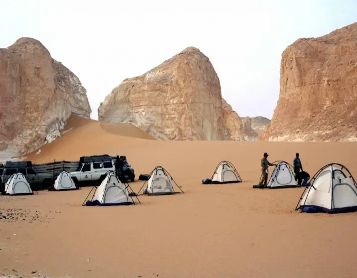 4 Days Camping Tour in White Desert from Cairo